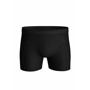 Čierne boxerky Solid Tencel Shorts