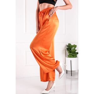 Oranžové široké nohavice Amy