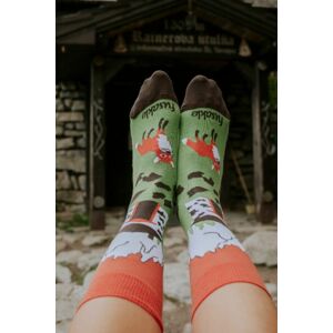Viacfarebné ponožky Rainerova chata