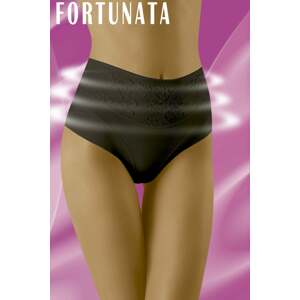 Čierne tvarujúce nohavičky s vysokým pásom Fortunata