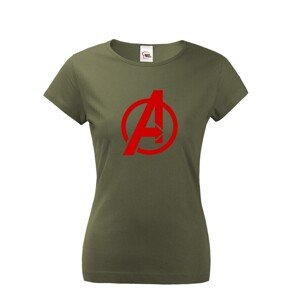 Dámske tričko s populárnym motívom Avengers
