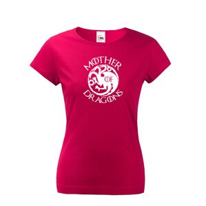 Dámske tričko Mother of Dragons - Khaleesi - motív zo seriálu hra o tróny
