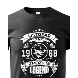 Detské tričko Zrodenie legendy - ideálny narodeninový darček