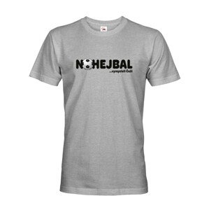 Pánské tričko s vtipnou potlačou Nohejbal vymysleli Češi