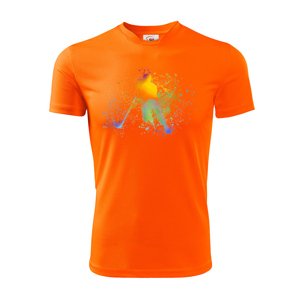 Detské tričko pre florbalistov s potlačou florbalistu - darčeko pre florbalistov