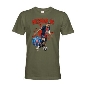 Pánské tričko s potlačou Neymar - tričko pre milovníkov futbalu