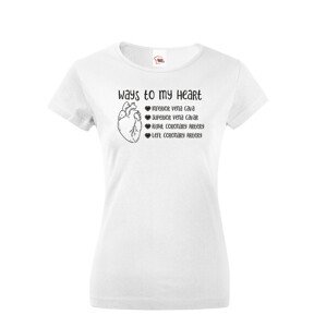 Dámské tričko pre zdravotné sestry - Ways to my heart