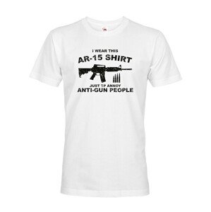 Pánské tričko I wear this AR-15 SHIRT - tričko pre military nadšence