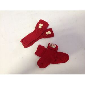 Ponožky pre najmenších farba: red