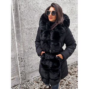 Zimná bunda s hustou kožušinou OLIWIA+ veľkosť: XL