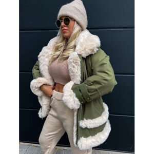 Zimná bunda s kožušinkou XENIA veľkosť: S/M