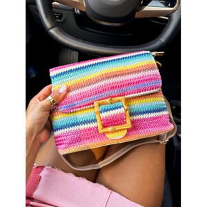 Elegantná pestrofarebná kabelka TEMIRA farba: color
