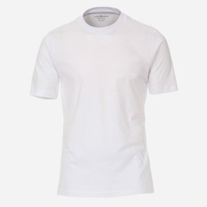 CASAMODA Biele bavlnené tričko Veľkosť: 3XL CASAMODA