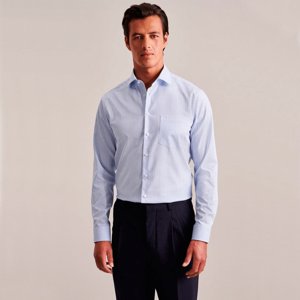 Seidensticker Károvaná Non-iron pánska košeľa, Regular fit Veľkosť: 45 (XXL) Seidensticker