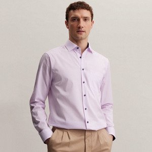 Seidensticker Ružová Non-iron pánska košeľa, Regular fit Veľkosť: 40 (M) Seidensticker