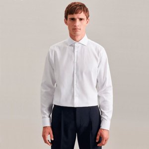 Seidensticker Oxford Non-iron pánska košeľa, Shaped fit Veľkosť: 44 (XL) Seidensticker