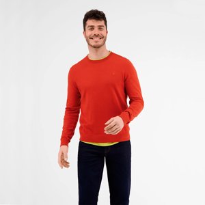 LERROS Oranžový pánsky sveter Veľkosť: L LERROS