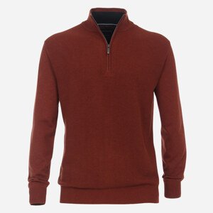 CASAMODA Tehlovo-červený pánsky sveter, Organic Veľkosť: L CASAMODA