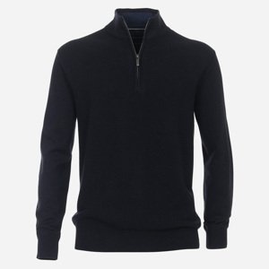 CASAMODA Modrý pánsky sveter, Organic Veľkosť: XXL CASAMODA