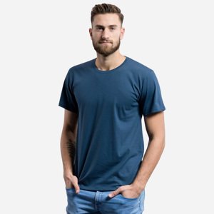 CityZen Modré bavlnené tričko Veľkosť: L CityZen