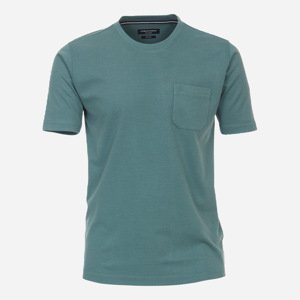 CASAMODA Zelené pánske tričko s Easy Care Veľkosť: L CASAMODA