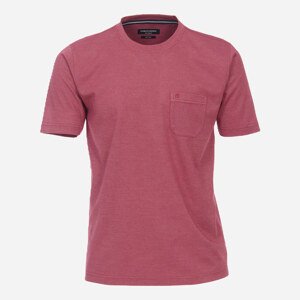 CASAMODA Ružové pánske tričko s Easy Care Veľkosť: XXL CASAMODA