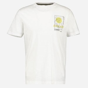 LERROS Biele pánske tričko Veľkosť: 3XL LERROS