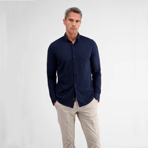 LERROS Tmavomodrá košeľa - Jersey shirt Veľkosť: L 41/42 LERROS