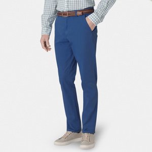 Brook Taverner Royal modré Chinos nohavice Veľkosť: 36, Dĺžka nohavíc: Regular 32" Brook Taverner