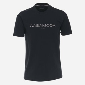 CASAMODA Tmavomodré organické tričko Veľkosť: M CASAMODA