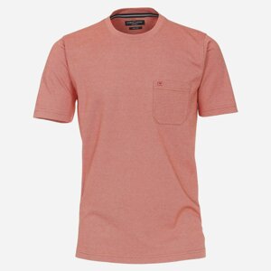 CASAMODA Oranžové pánske tričko s Easy Care Veľkosť: M CASAMODA