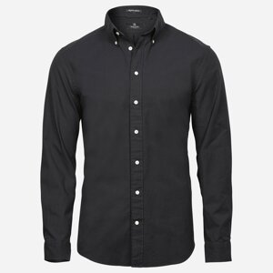 Tee Jays Čierna oxford košeľa, Slim fit Veľkosť: XL 43/44 Tee Jays
