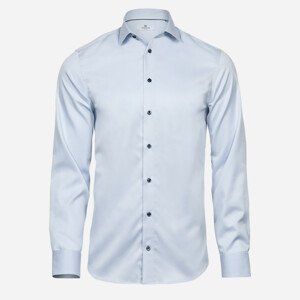 Tee Jays Svetlomodrá košeľa, modré gombíky, Slim fit Veľkosť: XL 43/44 Tee Jays