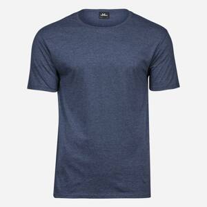 Tee Jays Modré melírované tričko Veľkosť: L Tee Jays