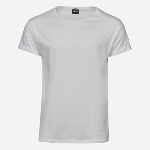 Tee Jays Biele roll-up tričko Veľkosť: S Tee Jays