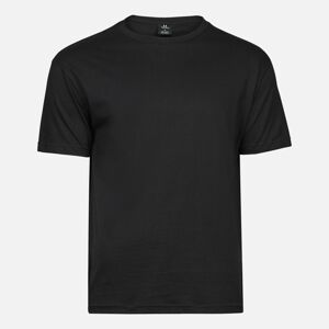 Tee Jays Čierne soft tričko Veľkosť: XXL Tee Jays