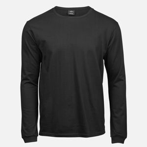 Tee Jays Čierne soft tričko s dlhými rukávmi Veľkosť: L Tee Jays