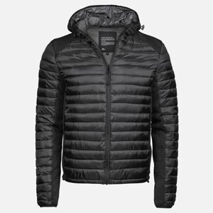 Tee Jays Čierna kombinovaná bunda Veľkosť: XL Tee Jays